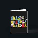 Groovy Oma Matching Family Birthday Mother#39; Karte<br><div class="desc">Groovy Oma Matching Family Geburtstagsmutter#39; #39;s Day</div>