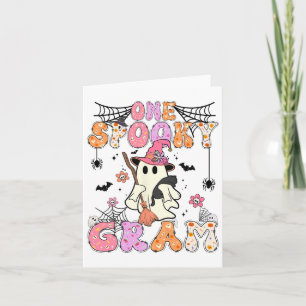 Groovy One Spooky Gram Retro Halloween Niedlich Gh Karte