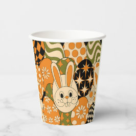 Groovy Osterhasen Party Papiertassen Pappbecher