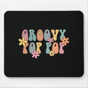 Groovy P P Neuer Opa Schwangerschaftsankündigung Mousepad