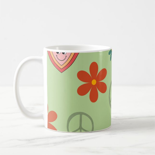 Groovy Peace Tasse (Links)