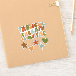 Groovy Physical Therapy ist mein Vibe Sticker, PT Aufkleber