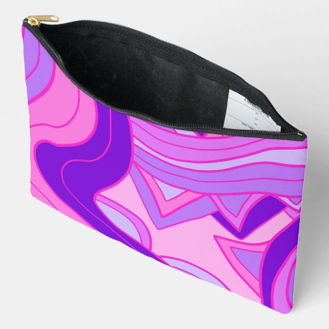 Groovy Pinks Zubehörtasche (Offen)