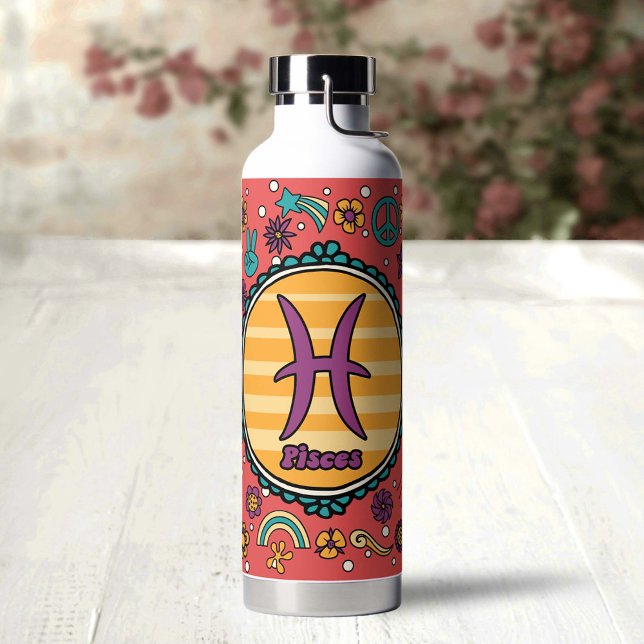Groovy Pisces Custom Trinkflasche (Von Creator hochgeladen)