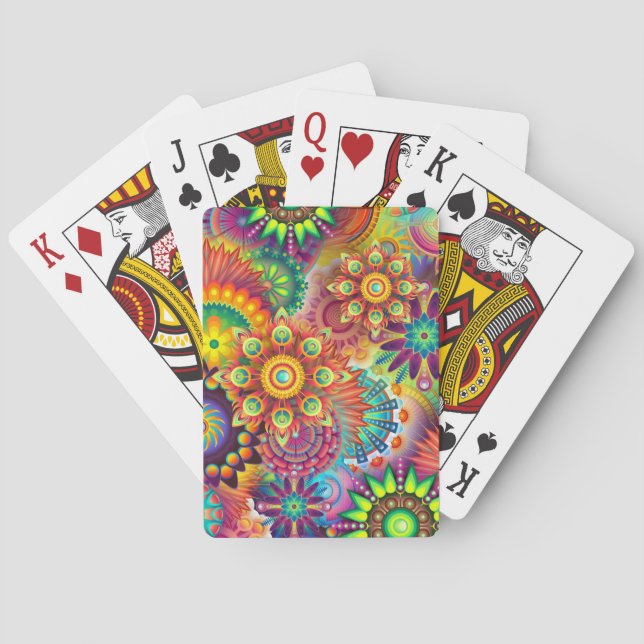 Groovy Playing Cards Spielkarten (Rückseite)