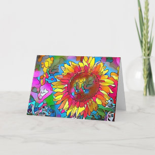 Groovy Pop Kunst, Dichtung und Musik Karte