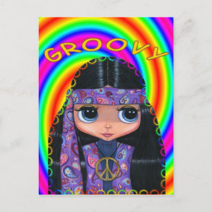 Groovy Postcard Postkarte