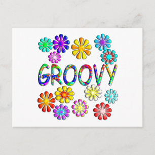 Groovy Postkarte