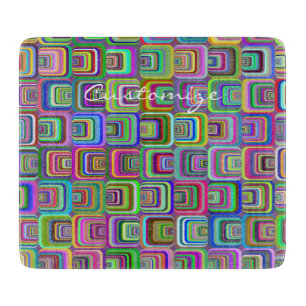 Groovy Psychedelic Hippie-Stil Thunder_Cove Schneidebrett