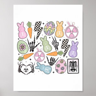 Groovy Radiologie Osterhase Rad Tech Ct Mri Tech Poster