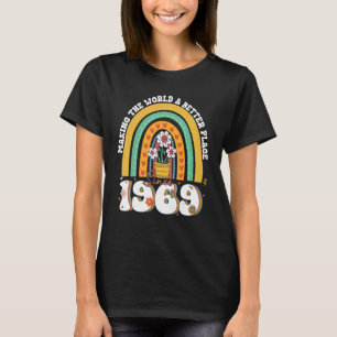 Groovy Rainbow 54 Jahre Phantastisch 1969 54. Bir T-Shirt