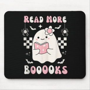 Groovy Read more Bücher Niedlich Ghost Boo Funny H Mousepad