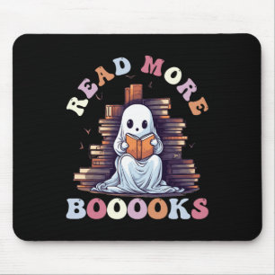 Groovy Read more Bücher Niedlich Ghost Funny Teach Mousepad