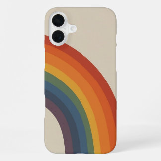 Groovy - Regenbogen-70er im Stil der 70er Jahre iPhone 16 Plus Hülle