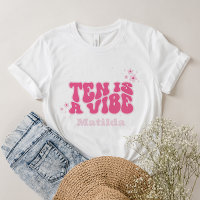 Groovy Regenbogen zehn ist ein vibe 60er Jahre Ret