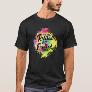 Groovy Remüde nicht abgelaufen Retro Gefärbte Kraw T-Shirt