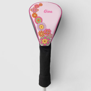 Groovy Retro 60er Hippie Golf Headcover