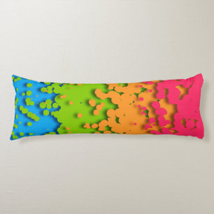 Groovy Retro Bubbly Trippy Funky Panromantic Prix Seitenschläferkissen