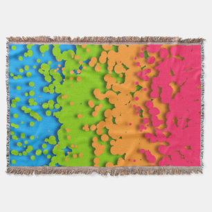 Groovy Retro Bubbly Trippy Funky Panromantischer S Decke