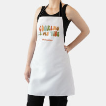 Groovy Retro Cooking ist meine Vibe, Koch Feinschm