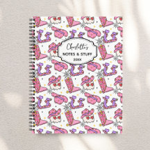 Groovy Retro Halloween Cowboy Monogramm 