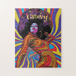 Groovy Retro Jigsaw Puzzle