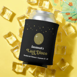 Groovy Retro Last Disco Bridge Junggeselinnen-Absc Dosenkühler