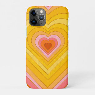 Groovy Retro Layered Heart Case-Mate iPhone Hülle