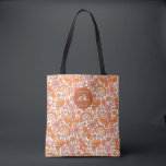 Groovy Retro Orange Florals Monogram<br><div class="desc">Die Groovy Retro Orange Florals Monogram Tote Bag ist ein stilvolles und funktionelles Accessoire, das für jeden Anlass perfekt geeignet ist. Mit seinem fett orangefarbenen Blumenmuster und dem personalisierten Monogramm verleiht diese Tasche Ihrem Kleiderschrank einen lebendigen Pop. Diese Tasche ist groß genug, um alle Ihre wesentlichen Dinge zu tragen, egal...</div>