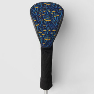 Groovy Retro Pilz Muster Golf Kopfhaube Headcover