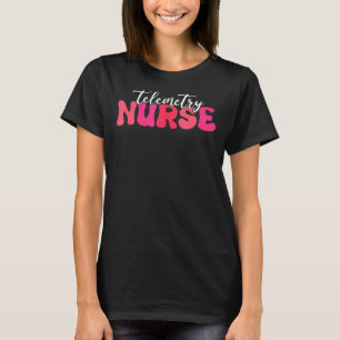 Groovy Retro Telemetry Krankenwagen Telemetrie T-Shirt