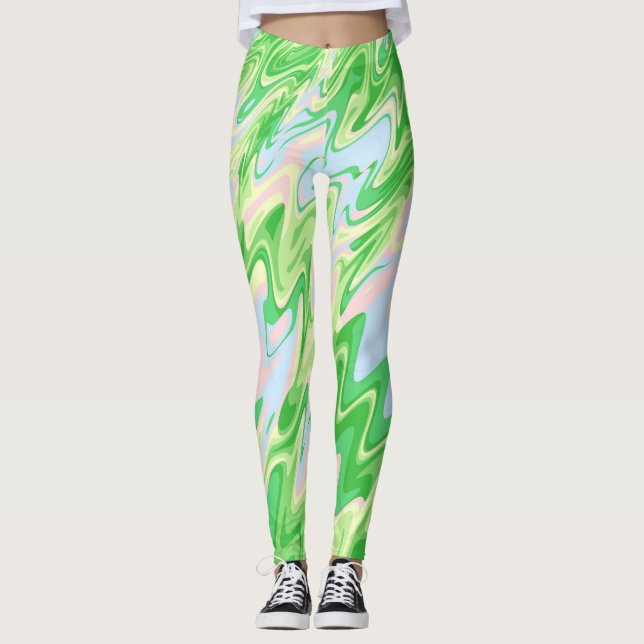 Groovy Ripples Leggings (Vorderseite)