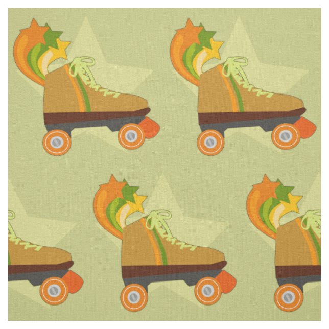 Groovy-Rollschuh Stoff (Muster)