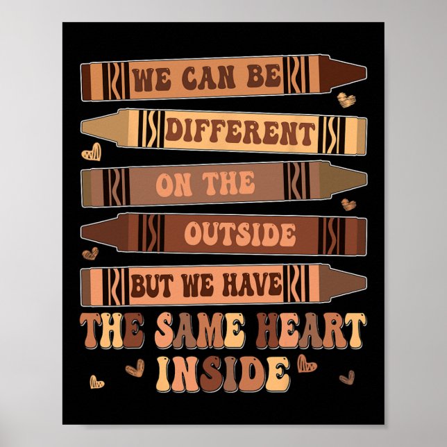 Groovy Same Herzstück in der Schwarzen Geschichte  Poster (Vorne)