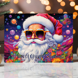 Groovy Santa Psychedelic Weihnachten