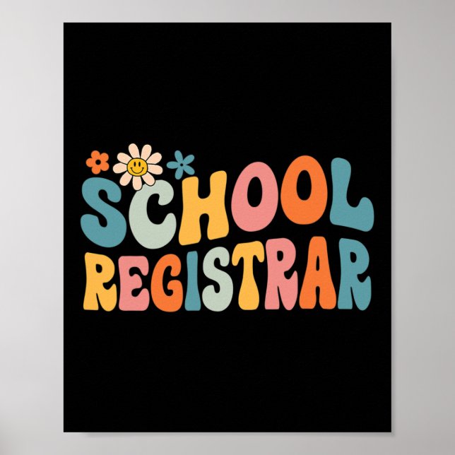 Groovy-Schulregistrator Byck geht zur Schule  Poster (Vorne)