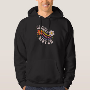 Groovy Schwester 70er Jahre Ästhetik Nostalgie 197 Hoodie