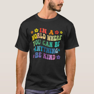 Groovy Sei nett Daisy Autistisch Autismus Psychisc T-Shirt