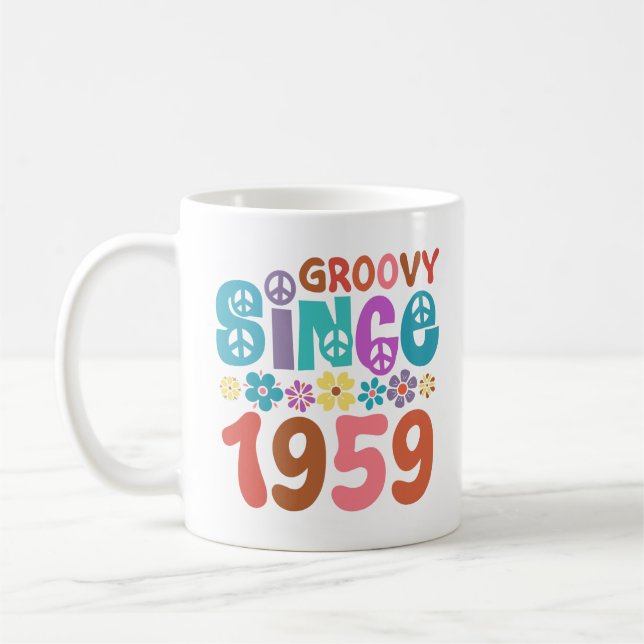 Groovy seit 1959 kaffeetasse (Links)