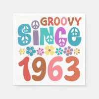 Groovy Seit 1963 60. Geburtstag