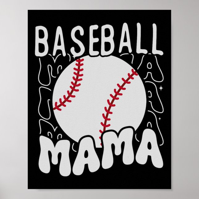 Groovy Sell Mama Sell Sons Game Mütter Day Poster (Vorne)