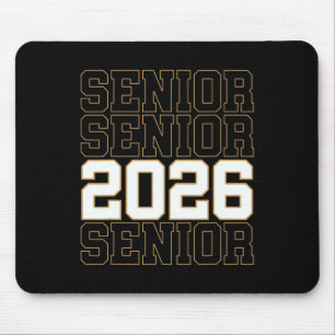 Groovy Senior 2026 Abgänger Abschlussklasse Senior Mousepad