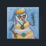 GROOVY SNOWMAN FRIACE SIGN CHRISTMAS HOLIDAY BUTTO BUTTON<br><div class="desc">KRAWATTE DYED GROOVY SNOWMAN BUTTON Square *Anpassen ... .Suchen nach übereinstimmenden Elementen Susan Brack Design</div>