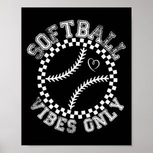Groovy Softll Damen Mädchen Softll Poster