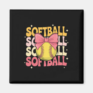 Groovy Softll Kokette Schleife Softll Liebhaber So Magnet