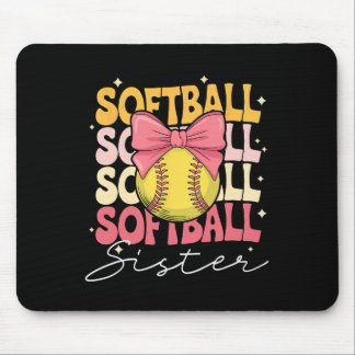 Groovy Softll Sister Coquette Bow Softll Mousepad