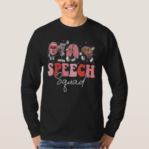 Groovy Speech Therapy Sprachtherapeut  T-Shirt