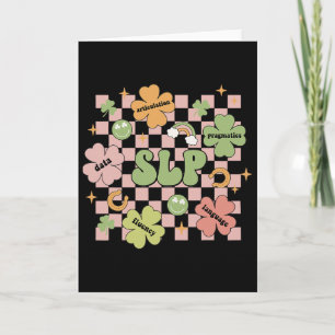 Groovy Sprachpathologie St Patricks Day S Karte