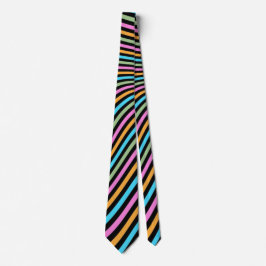 Groovy-Streifen-Design-Krawatte Krawatte