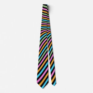 Groovy Stripes Design Krawatte